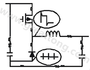 我們的設(shè)計范例顯示，有高達(dá)3A的電流必須從接地流回到源端(一個24V汽車電池或一個24V電源)。