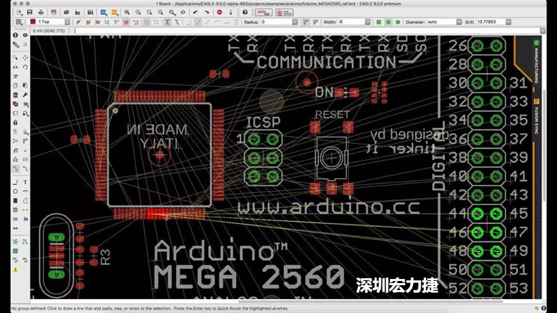 CadSoft EAGLE是一款專業(yè)的印刷電路板(PCB)設(shè)計(jì)軟件，低成本、便于使用、功能強(qiáng)大。